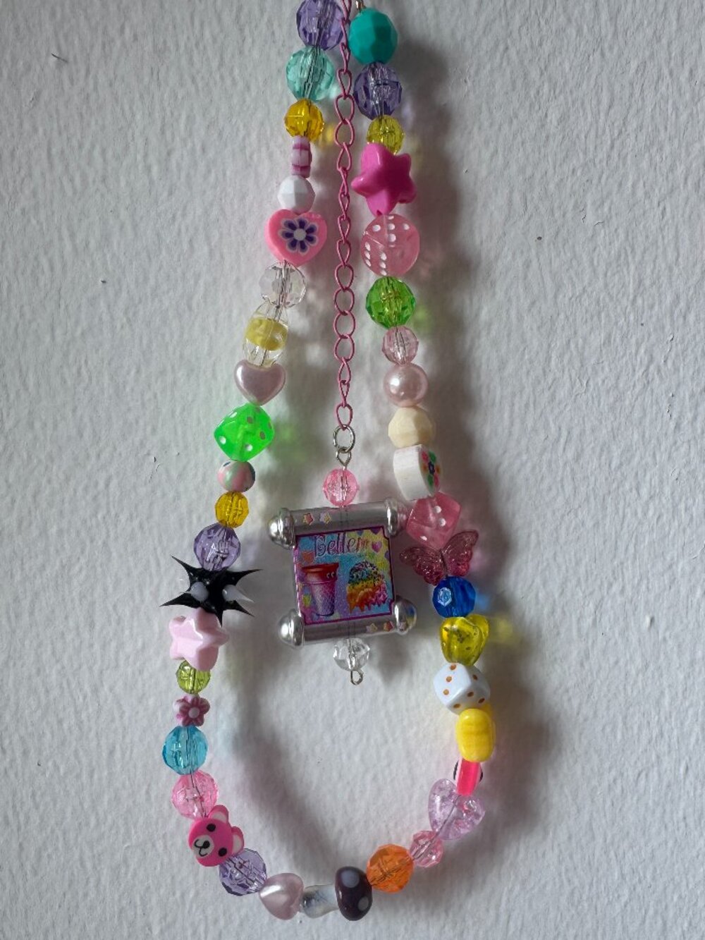 LISA FRANK ICE CREAM BAG CHARM